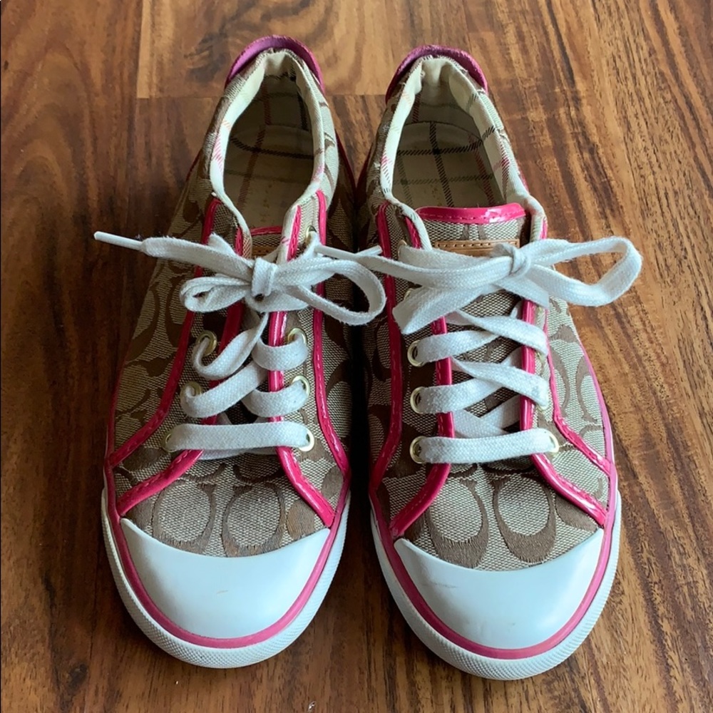 Pink Coach Shoes